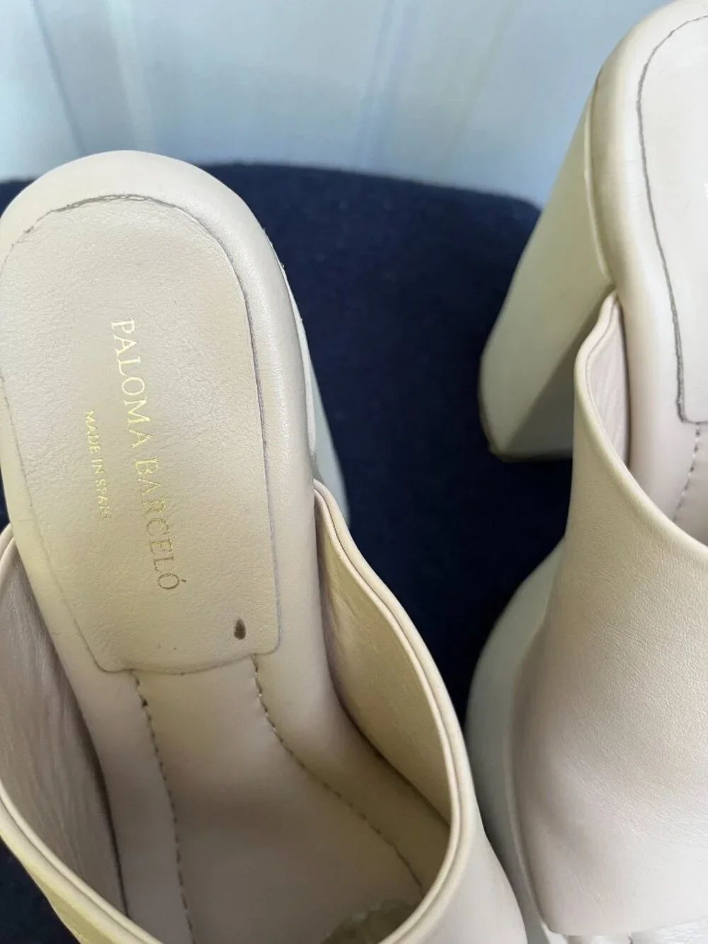Paloma Barcelo Evanthe Platform Mules size 40 (9 - 9.5)